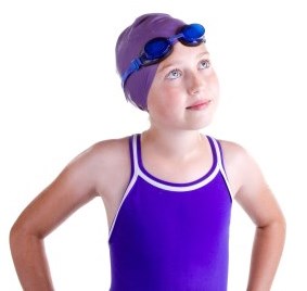 girl swimmer