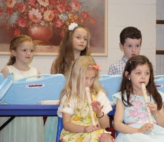 Kindergarten Grad Children Kindergarten Grad Children