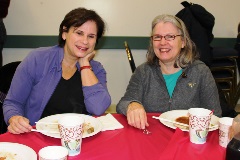 Pancake Breakfast 2016 Maria and Christine