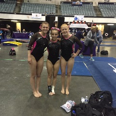 Rosettes Level 9 Julia, Kaitlin &amp; Kristin